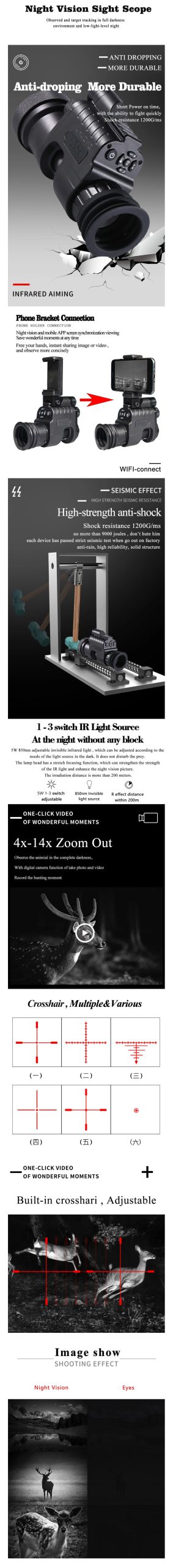Module clip-on de vision nocturne — vue 9