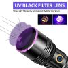 Lampe UV 365 nm 20 W — 4 LED, filtre noir, portée 50 m, USB-C et batterie externe, IPX6 Lampe UV 365 nm 20 W — vue 9