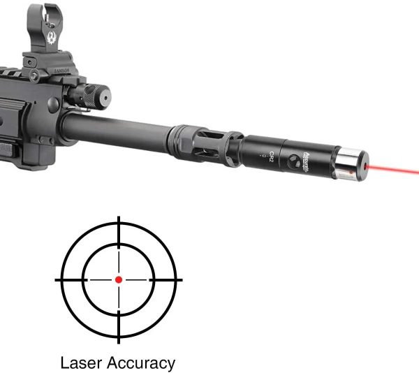Collimateur laser de réglage — 18 adaptateurs de calibre, laser vert ou rouge, coffret complet Collimateur laser de réglage — vue 8