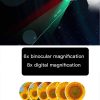 NV8300 — Jumelles de vision nocturne 3D double écran, écart pupillaire réglable 60-72 mm, 250-300 m, IP54 NV8300 — Jumelles de vision nocturne 3D double écran, écart pupillaire réglable — vue 8