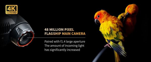 Jumelles de vision nocturne 4K NovaLens — capteur 48 MP à f/1,4, WiFi, 512 Go, 3000 mAh, 3 modes de montage Jumelles de vision nocturne 4K NovaLens — vue 8