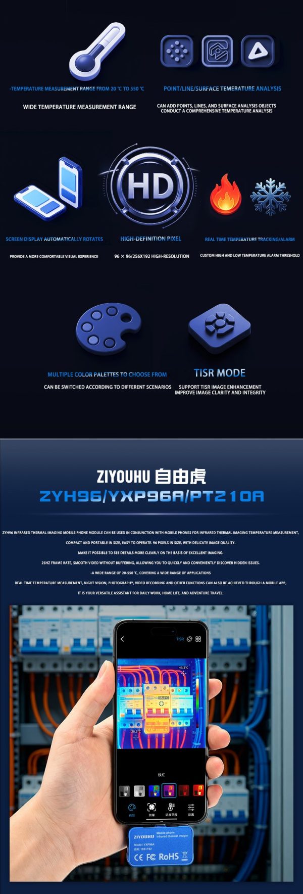 Module thermique Android USB-C PT210A — vue 7