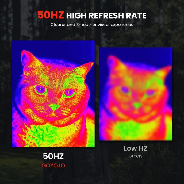 GOYOJO — Monoculaire thermique 384×288, objectif 15 mm, écran 800×600, 50 Hz, 6  — vue 9