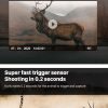 HB561 — Caméra de chasse 2.7K avec répulsif sonore, portée 1000 m, alarme PIR, 12 piles AA, 24 mois d'autonomie HB561 — Caméra de chasse 2.7K avec répulsif sonore, portée 1000 m, alarme PIR, 1 — vue 8