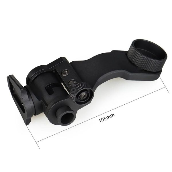 Bras en J métallique pour vision nocturne — adaptateur PVS-14 sur support de casque L4 / G24 Bras en J métallique pour vision nocturne — vue 9