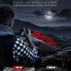 Monoculaire de vision nocturne 1080p — capteur Starlight, infrarouge 5 W, 800 m, zoom 10x, mémoire intégrée Monoculaire de vision nocturne 1080p — vue 9