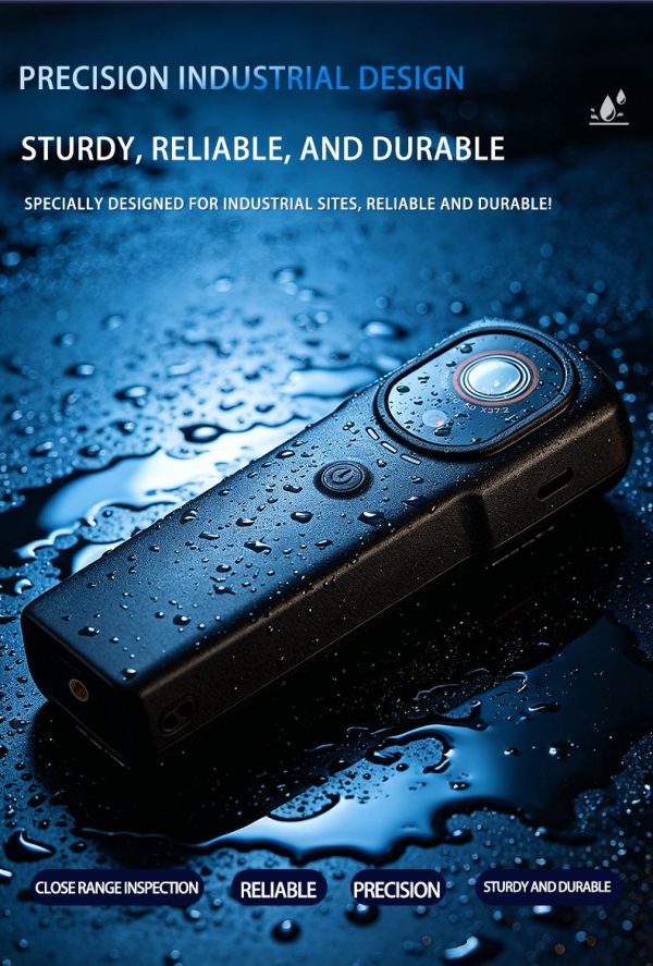 Caméra thermique sans fil 256×192 — double optique, 4 modes d'affichage dont fusion, ≤40 mK, -20 à +550 °C Caméra thermique sans fil 256×192 — vue 9