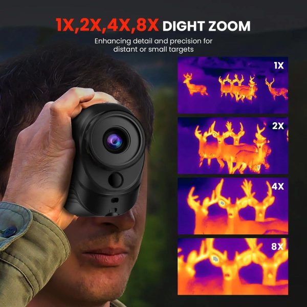 GOYOJO — Monoculaire thermique 384×288, objectif 15 mm, écran 800×600, 50 Hz, 6  — vue 10