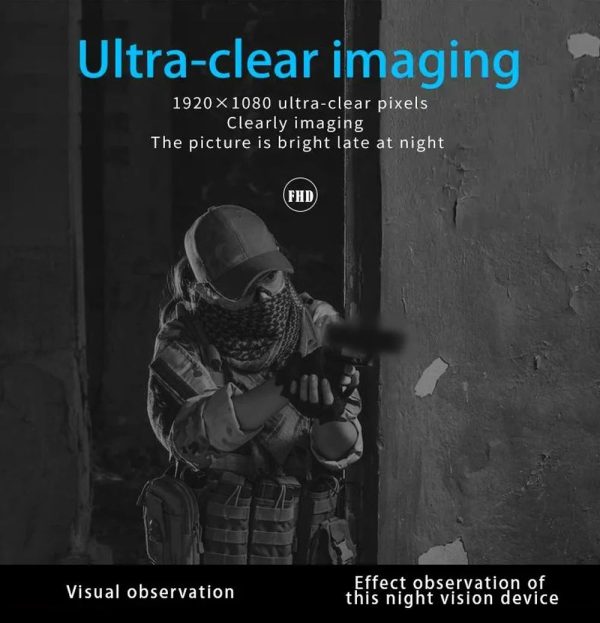 NVG10 — Monoculaire de vision nocturne sur casque, IR 940 nm, WiFi, IP66, 237 g, -40 °C à +55 °C NVG10 — Monoculaire de vision nocturne sur casque, IR 940 nm, WiFi, IP66, 237 g, — vue 10