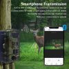 Caméra de chasse 8K 60 MP double objectif — 3 PIR, détection 25 m, WiFi et Bluetooth, IP66 PR803W — Caméra de chasse 8K 60 MP double objectif, 3 PIR, détection 25 m, WiFi — vue 11