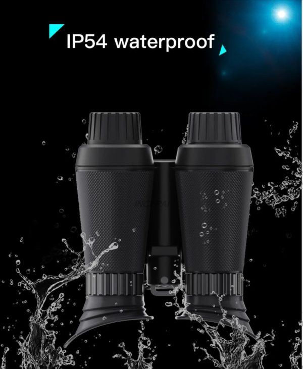 NV8300 — Jumelles de vision nocturne 3D double écran, écart pupillaire réglable 60-72 mm, 250-300 m, IP54 NV8300 — Jumelles de vision nocturne 3D double écran, écart pupillaire réglable — vue 11