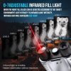 NV2188 — Jumelles de vision nocturne 4K holographiques, batterie 9000 mAh, lampe blanche, 350-400 m, écran 3,2" NV2188 — Jumelles de vision nocturne 4K holographiques, batterie 9000 mAh, lampe — vue 11