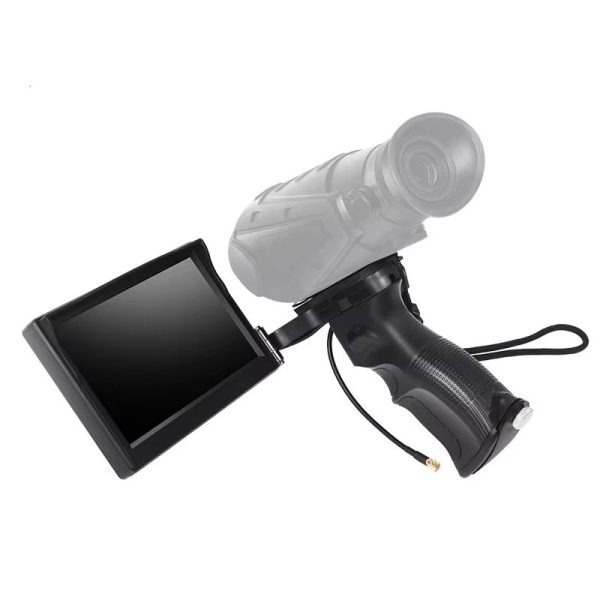 Écran déporté 5,3" pliable avec poignée pistolet — pour monoculaire thermique, filetage 1/4" Écran déporté 5,3″ pliable avec poignée pistolet — vue 10