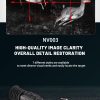 NV003 — Lunette de vision nocturne, objectif 35 mm, écran OLED rond 454×454, capteur 0,001 lux, IR 5 W à 200 m, laser intégré NV003 — Lunette de vision nocturne, objectif 35 mm, écran OLED rond 454×454, cap — vue 12