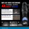 TRV-ND40 — Lunette 4K, zoom auto 4-16x, lentilles Lanthanide et traitement UWIR, télémètre 1200 m, 1000 m de jour TRV-ND40 — Lunette 4K, zoom auto 4-16x, lentilles Lanthanide et traitement UWIR, — vue 13