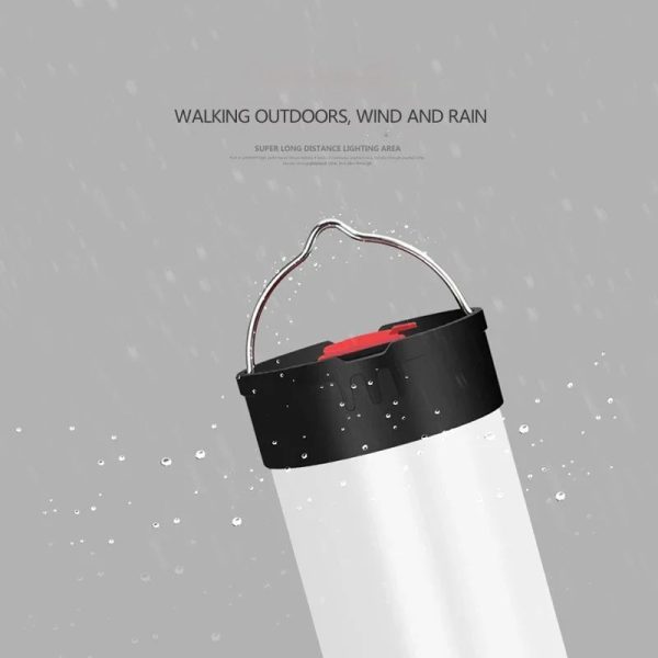 Lanterne de camping rechargeable — 5 modes dont rouge et SOS, base magnétique, 48 h d'autonomie Lanterne de camping rechargeable — vue 13