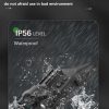 NVG08 — Jumelles de vision nocturne sur casque, télémètre 1200 m, incrustation PIP, boussole, 6000 mAh, IP56 NVG08 — Jumelles de vision nocturne sur casque, télémètre 1200 m, incrustation P — vue 12