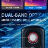 Caméra thermique sans fil 256×192 — double optique, 4 modes d'affichage dont fusion, ≤40 mK, -20 à +550 °C Caméra thermique sans fil 256×192 — vue 12