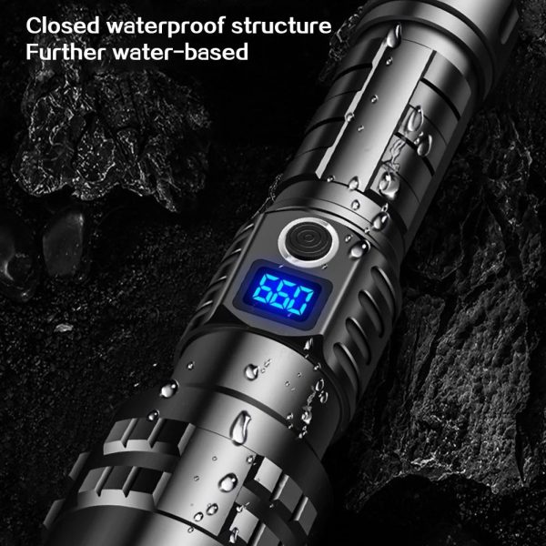 Lampe torche longue portée rechargeable — vue 15