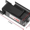 Viseur laser rouge bas profil — sous 5 mW, rail 20 mm, réglable, piles et clés fournies Viseur laser rouge bas profil — vue 13