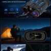 D58 — Jumelles de vision nocturne tactiques 800 m, télémètre laser, GPS, WiFi, 10000 mAh et charge rapide D58 — Jumelles de vision nocturne tactiques 800 m, télémètre laser, GPS, WiFi, 1 — vue 13