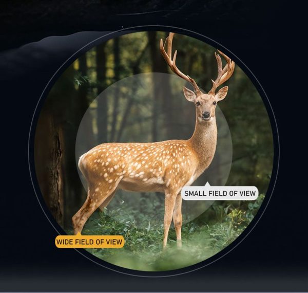 Jumelles ED YW03 10x42 — verre faible dispersion, prisme BAK4, oculaires 24 mm, étanches Jumelles ED YW03 10×42 — vue 14