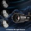 NV003 — Lunette de vision nocturne, objectif 35 mm, écran OLED rond 454×454, capteur 0,001 lux, IR 5 W à 200 m, laser intégré NV003 — Lunette de vision nocturne, objectif 35 mm, écran OLED rond 454×454, cap — vue 14