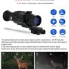 TRV-ND40 — Lunette 4K, zoom auto 4-16x, lentilles Lanthanide et traitement UWIR, télémètre 1200 m, 1000 m de jour TRV-ND40 — Lunette 4K, zoom auto 4-16x, lentilles Lanthanide et traitement UWIR, — vue 15