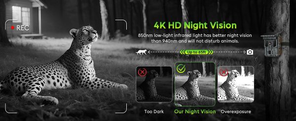 Caméra de chasse 4K 64 MP solaire — vue 14