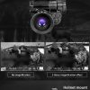 NVG10 — Monoculaire de vision nocturne sur casque, IR 940 nm, WiFi, IP66, 237 g, -40 °C à +55 °C NVG10 — Monoculaire de vision nocturne sur casque, IR 940 nm, WiFi, IP66, 237 g, — vue 15