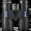 Jumelles 10x42 ED — verre faible dispersion, oculaires 24 mm, châssis métal, IPX2 Jumelles 10×42 ED — vue 16