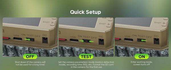 Caméra de chasse 4K 64 MP solaire — vue 15
