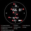 Jumelles télémètre laser LRB20 8x40 — portée 1500 m, boussole, mesure continue, étui inclus Jumelles télémètre laser LRB20 8×40 — vue 17