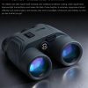 Jumelles télémètre laser LRB30 10x42 — portée 5000 yards, boussole, balistique, recharge solaire Jumelles télémètre laser LRB30 10×42 — vue 17