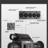 M5 — Lunette de vision nocturne 1080p, écran rond plein cadre, grande ouverture, — vue 16
