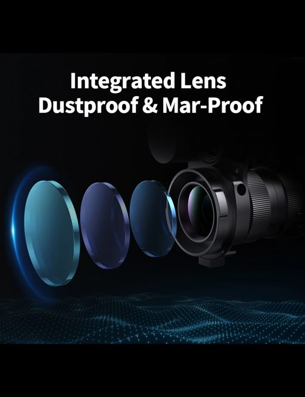 CY789 — Vision nocturne double infrarouge 850 + 940 nm, 500 m, écran 3,1", IR rétractable et rotatif 360° CY789 — Vision nocturne double infrarouge 850 + 940 nm, 500 m, écran 3,1″, IR ré — vue 16