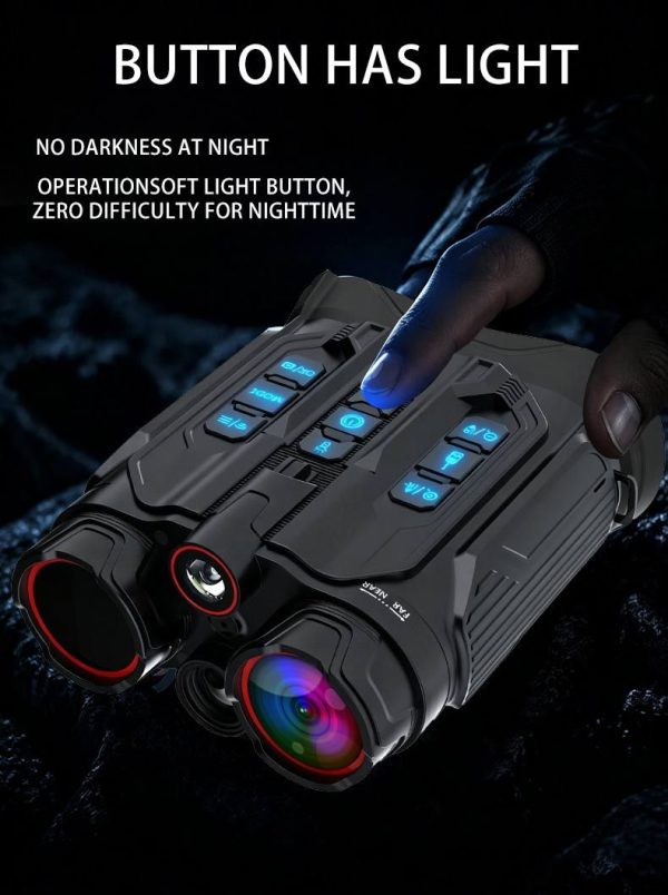 D58 — Jumelles de vision nocturne tactiques 800 m, télémètre laser, GPS, WiFi, 10000 mAh et charge rapide D58 — Jumelles de vision nocturne tactiques 800 m, télémètre laser, GPS, WiFi, 1 — vue 17