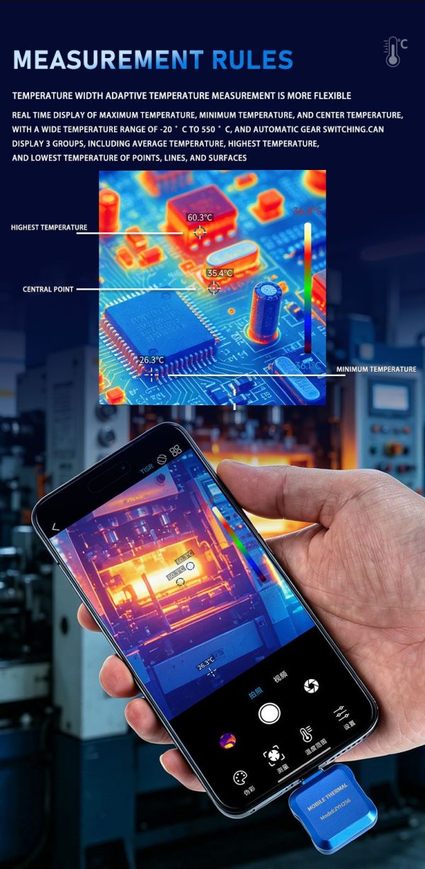 Module thermique pour smartphone ZYH — vue 20