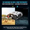 NV2188 — Jumelles de vision nocturne 4K holographiques, batterie 9000 mAh, lampe blanche, 350-400 m, écran 3,2" NV2188 — Jumelles de vision nocturne 4K holographiques, batterie 9000 mAh, lampe — vue 17