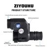 LW510 — Module clip-on de vision nocturne pour lunette, écran rond 640×640, capteur 2 MP, WiFi, batterie 18650, IPX6 LW510 — Module clip-on de vision nocturne pour lunette, écran rond 640×640, capt — vue 20