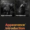 NVS-40 — Jumelles de vision nocturne 4K, écran IPS 3", 300 m, infrarouge 850 nm sur 7 niveaux, batterie 18650 NVS-40 — Jumelles de vision nocturne 4K, écran IPS 3″, 300 m, infrarouge 850 nm — vue 20