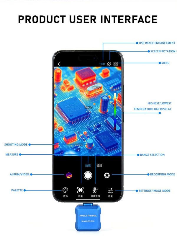 Module thermique pour smartphone ZYH — vue 26