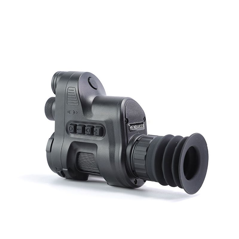 NV710S Henbaker — Module clip-on de vision nocturne, IR 940 nm de 8 W invisible, PIP, gyroscope, démontage