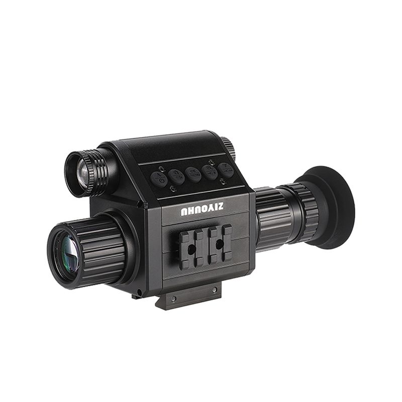 M5 — Lunette de vision nocturne 1080p, écran rond plein cadre, grande ouverture, IR 850 nm 100-200 m, laser intégré M5 — Lunette de vision nocturne 1080p, écran rond plein cadre, grande ouverture, IR 850 nm 100-200 m, laser