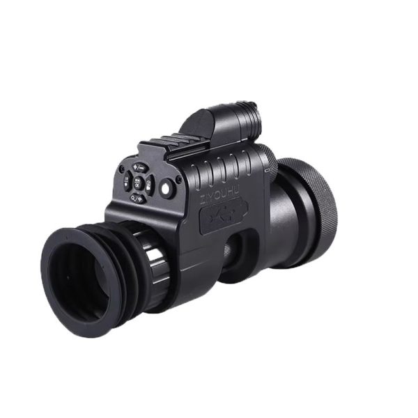 Module clip-on de vision nocturne — zoom 4x-14x, réticules multiples, WiFi, plusieurs rendus, antichoc