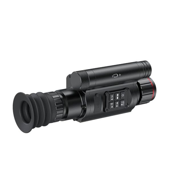 NV076 — Vision nocturne avec télémètre et calculateur balistique, écran OLED, incrustation PIP, WiFi, carte 128 Go incluse NV076 — Vision nocturne avec télémètre et calculateur balistique, écran OLED, incrustation PIP, WiFi, carte