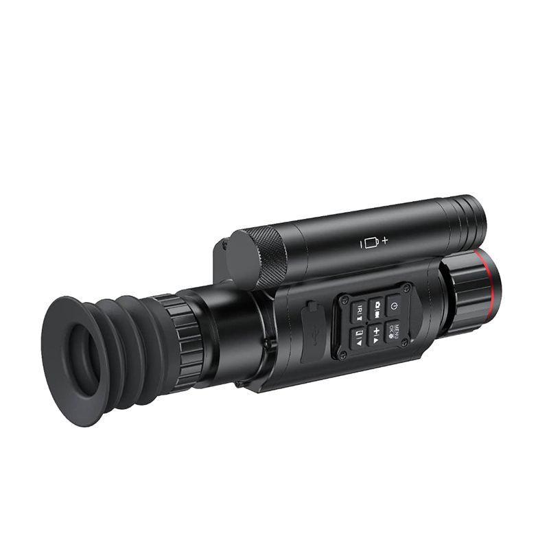 NV076 — Vision nocturne avec télémètre et calculateur balistique, écran OLED, incrustation PIP, WiFi, carte