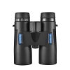 Jumelles 10x42 ED — verre faible dispersion, oculaires 24 mm, châssis métal, IPX2 Jumelles 10×42 ED — verre faible dispersion, oculaires 24 mm, châssis métal, IPX2