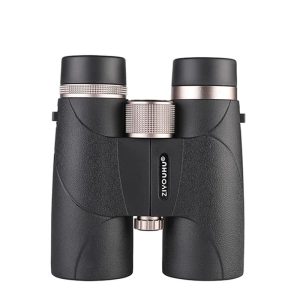 Jumelles 10x42 HD — lentilles ED, prisme BAK4, film de phase, noir ou vert