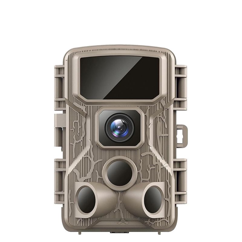 Caméra de chasse DL10 4K 64 MP — WiFi et Bluetooth, application avec carte, déclenchement 0,1 s, trépied